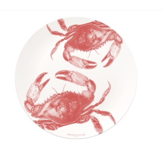SET DE TABLE VINYLE ROND PODEVACHE XS Ø38 - KRABITZ CRABE CORAIL - PDV 06305