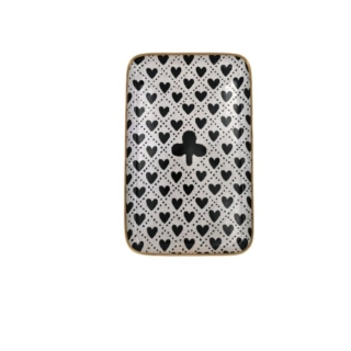 PLATEAU - LES COEURS 42 x 26,5 x 2 cm