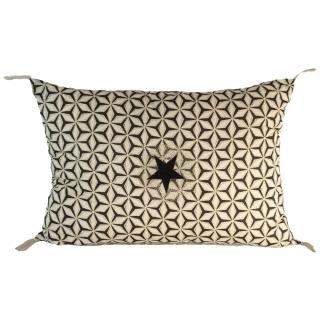 Housse de coussin 40x60 cm - Stars Carbone