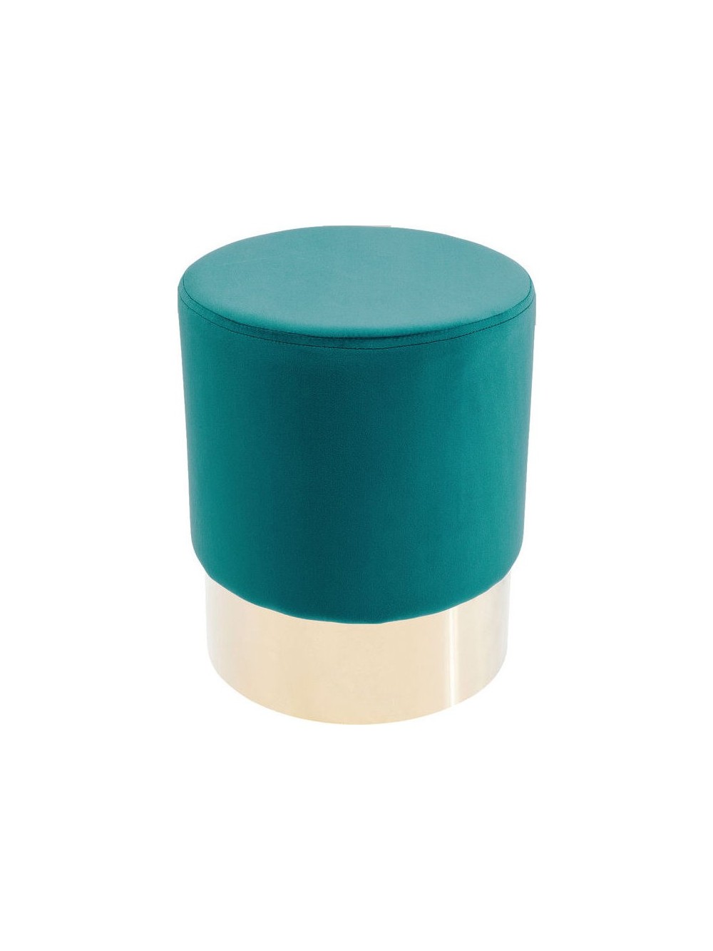 TABOURET CHERRY PETROLE D.35 H.42CM