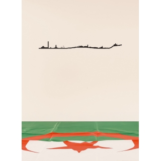The Line Alger acier noir 50 cm