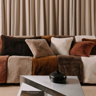 Plaid en fausse fourrure 150x200 cm - Chamonix