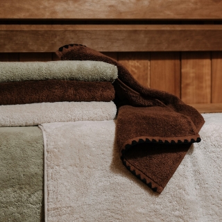 Serviette de toilette en éponge 50x100 cm - Issey