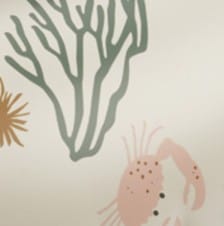 Piscine gonflable Enfant Leonore D.80 x H.20 cm en coloris Sea Creature: Sandy - Liewood
