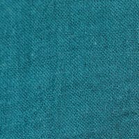Coussin lin PROPRIANO 45X45 en coloris Bleu de prusse - Harmony - Haomy